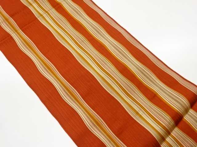JAPANESE KIMONO / NAGOYA OBI / WOVEN STRIPE 